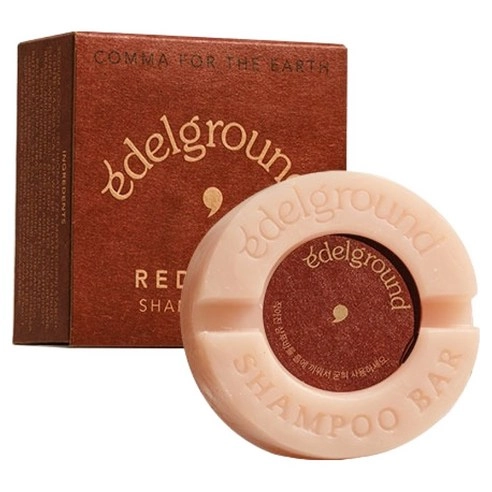 Red Salt Shampoo Bar, 100g, 1pack