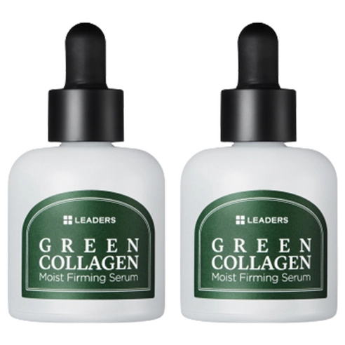 Leaders Green Collagen Moist Firming Serum, 30ml+30ml