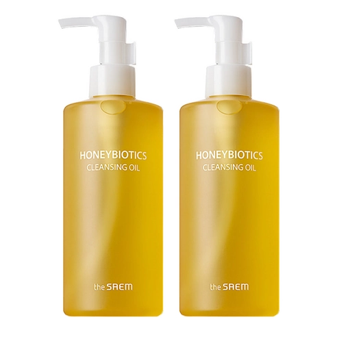 Honeybiotics Cleansing Oil, 300ml+300ml - Image 1