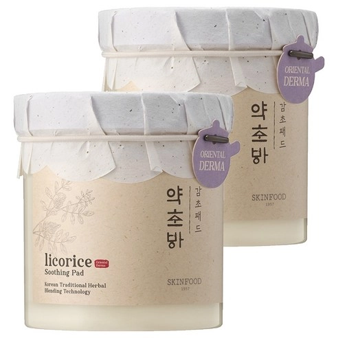 Licorice Soothing Pad, 60ea+60ea - Image 1