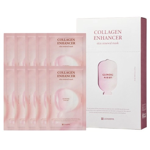 Collagen Enhancer Skin Renewal Mask, 10ea, 1pack - Image 1