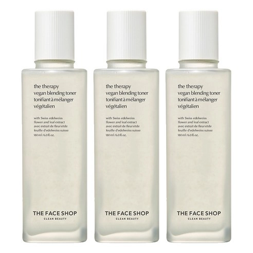 The Therapy Vegan Blending Toner, 180ml+180ml+180ml - Image 1
