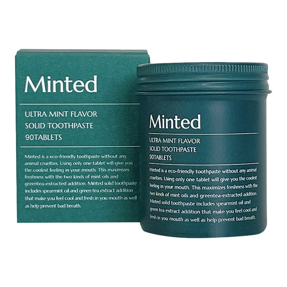 Ultra Mint Flavor Solid Toothpaste, 63g, 1pack