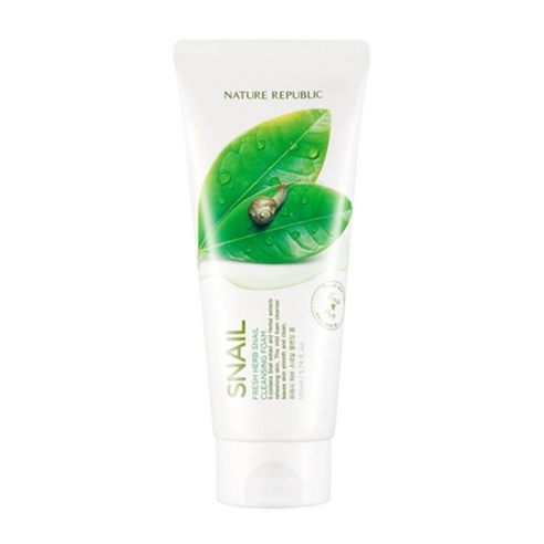 Fresh Herb Snail Cleansing Foam, 170ml - Image 1