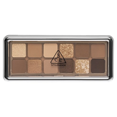 New Take Eye Shadow Palette, 9.5g, Quiet Brown, 1pack - Image 1