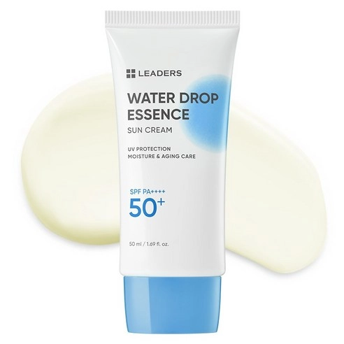LEADERS Water Drop Essence Sun Cream [SPF50+/PA++++], 50ml, 1pack - Image 1