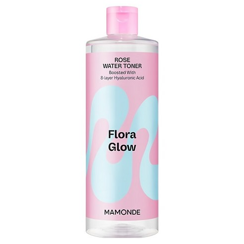 Flora Glow Rose Water Toner, 500ml, 1pack