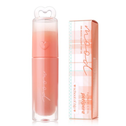 Ink Mood Glowy Tint, 4g, 34 Coral Test, 1pack