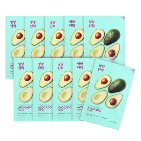 Pure Essence Mask Sheet Avocado, 10ea - Image 1