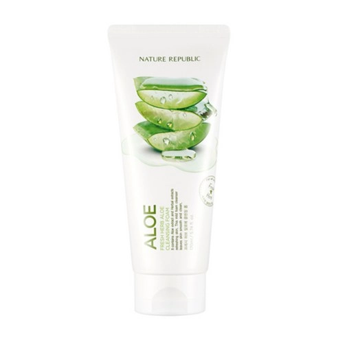 Fresh Herb Aloe Cleansing Foam, 170ml+170ml - Image 1
