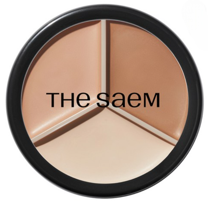 Cover Perfection Triple Pot Concealer, 13.5g, 02 Contour Beige, 1pack