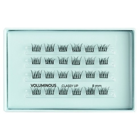 No Glue Eyelash [Voluminous], 24ea, 1pack