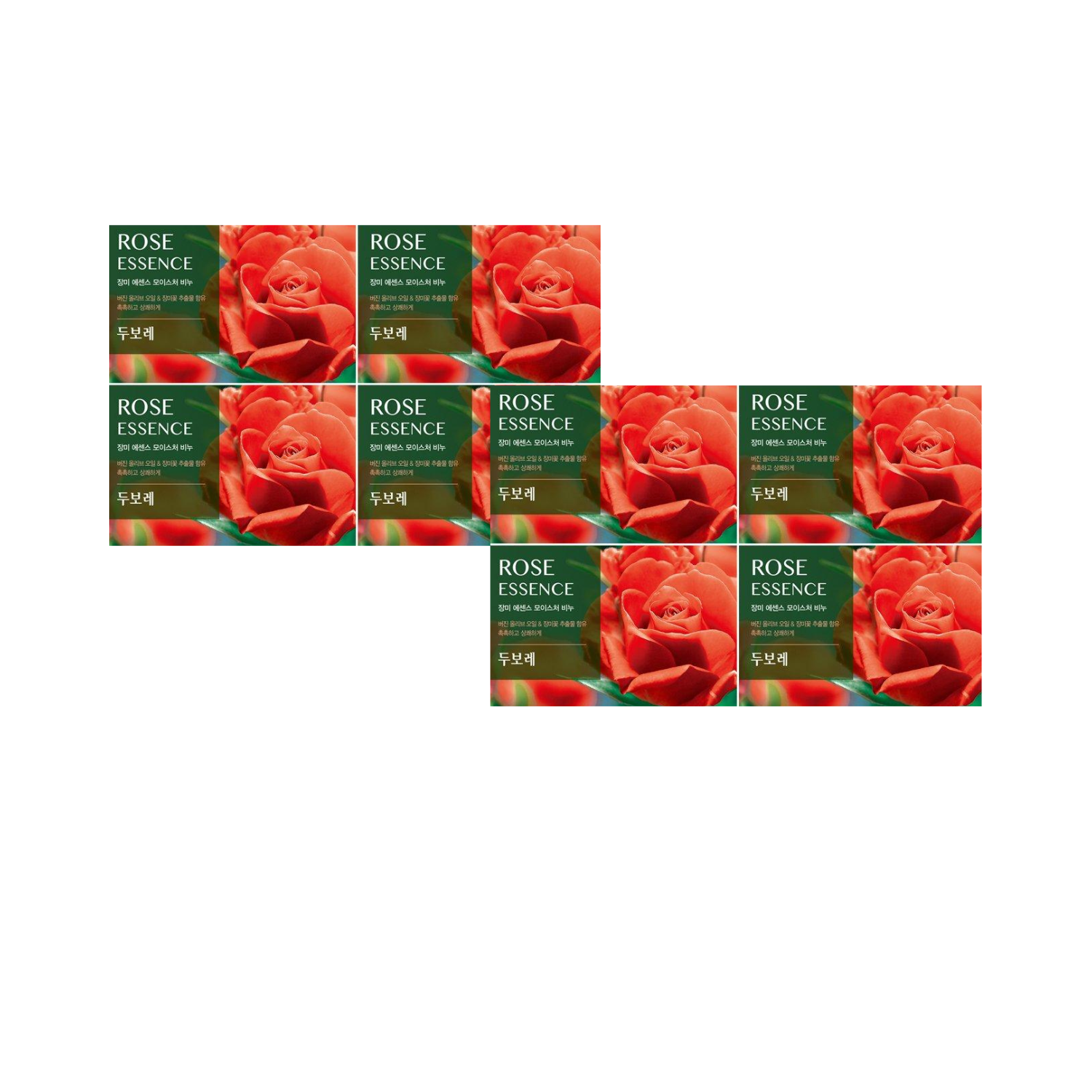 DUBORE Essence Soap Rose, 100g, 8packs