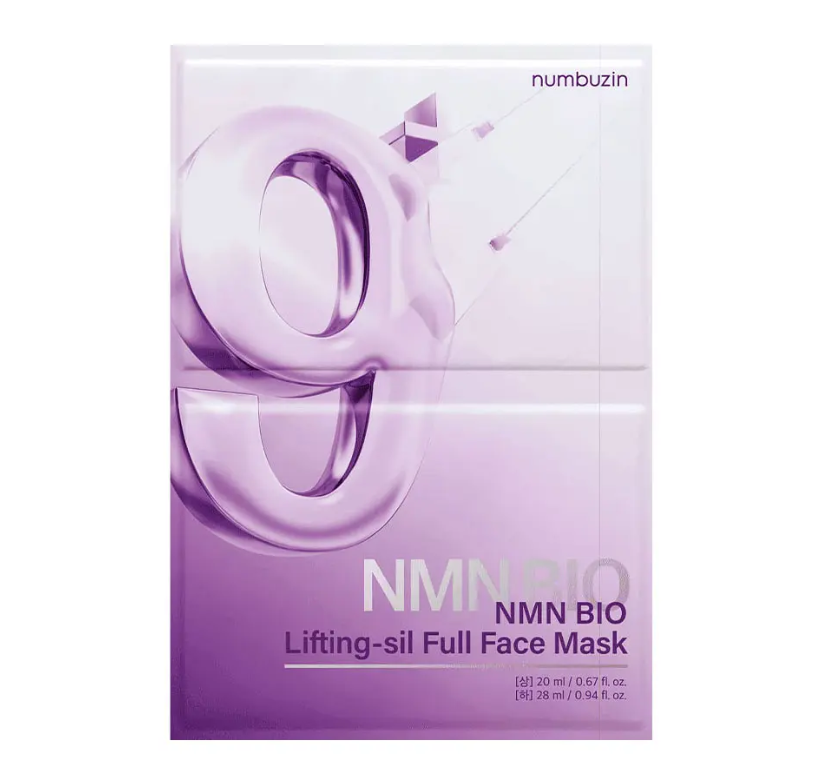 No. 9 NAD Bio Lifting-sil Full Face Pack, 4ea, 1pack