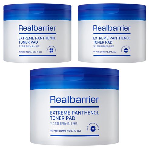 Extreme Panthenol Toner Pad, 80ea+80ea+80ea