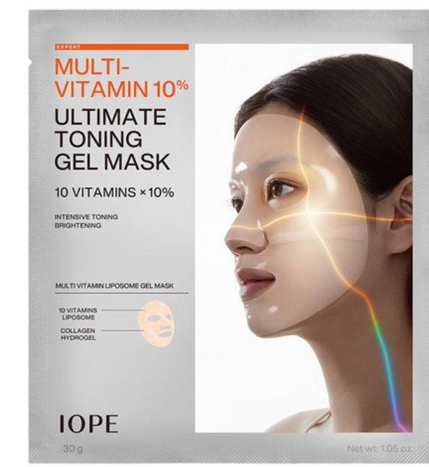 Mutli-Vitamin 10% Ultimate Toning Gel Mask, 30g, 1pack
