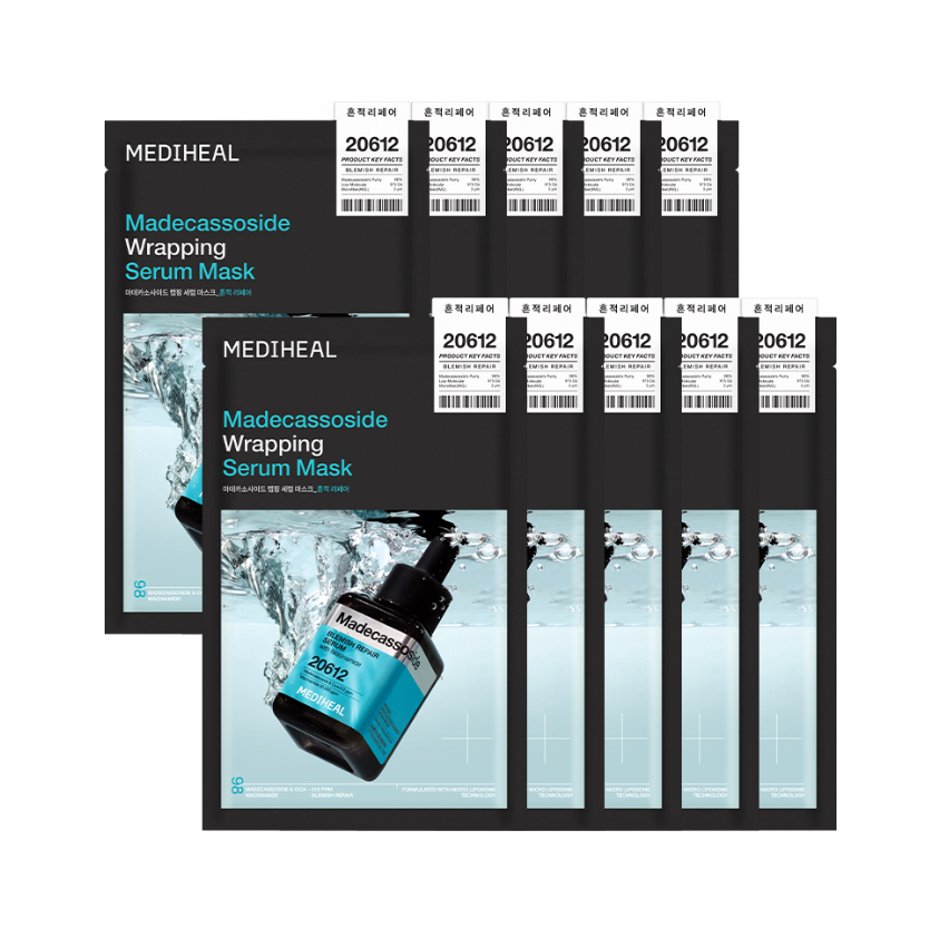 Madecassoside Wrapping Serum Mask [Blemish Repair] - Image 1