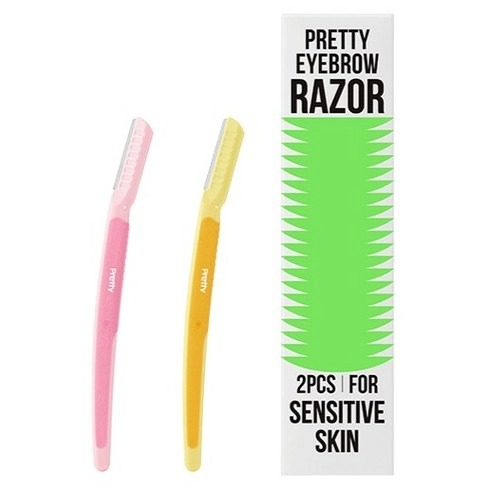 Pretty Eyebrow Razor, 2ea, 1pack