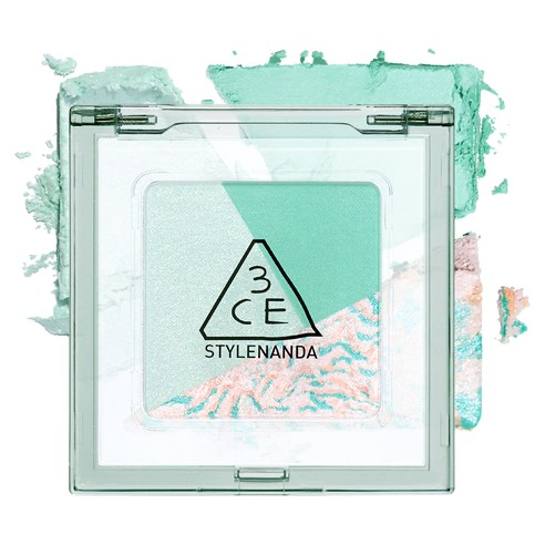 Color Grid Eyeshadow, 3.3g, Mint Zest, 1pack - Image 1