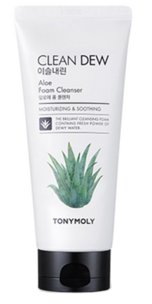 Clean Dew Foam Cleanser [Aloe], 180ml, 1pack - Image 1