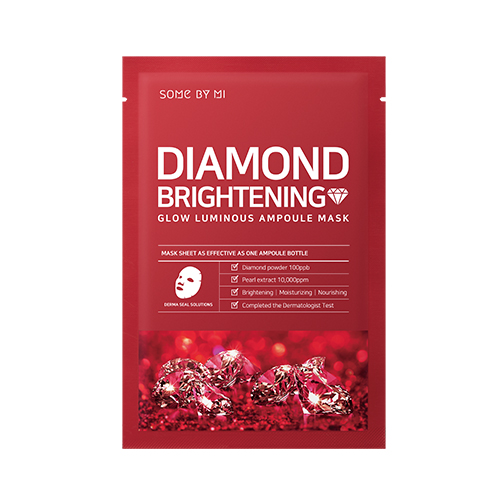 Red Diamond Brightening Glow Luminous Ampoule Mask, 10ea, 1pack