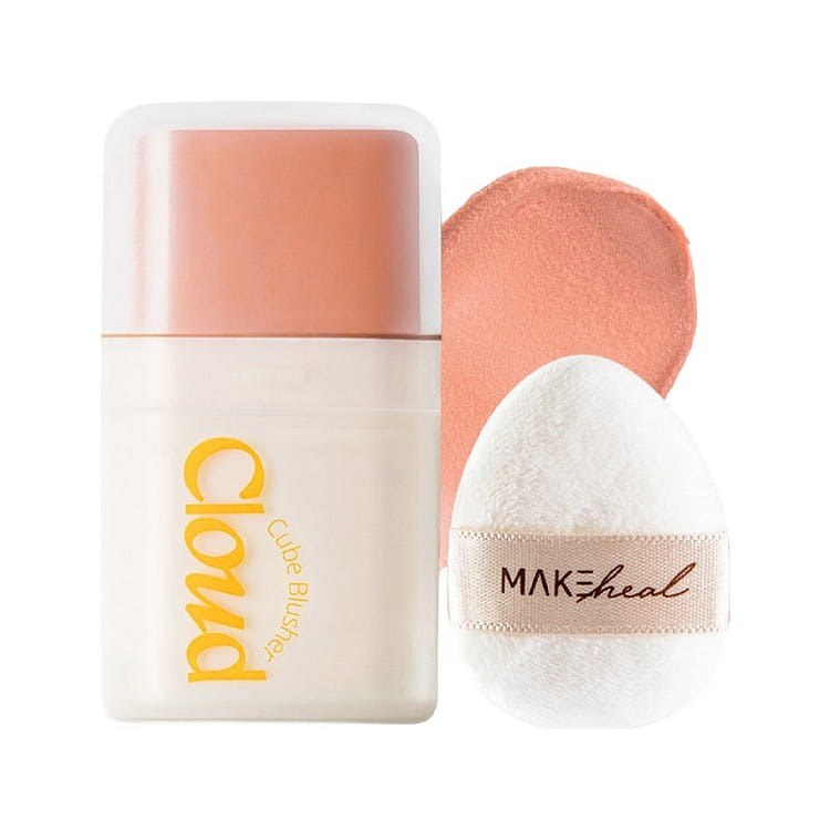 Cloud Cube Blusher, 8g, 04 Breezy Peach, 1pack