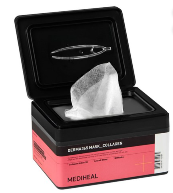 Derma 365 Mask Collagen, 30ea, 1pack