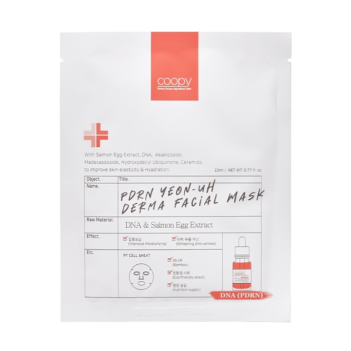 PDRN Yeon-uh Derma Facial Mask, 5ea