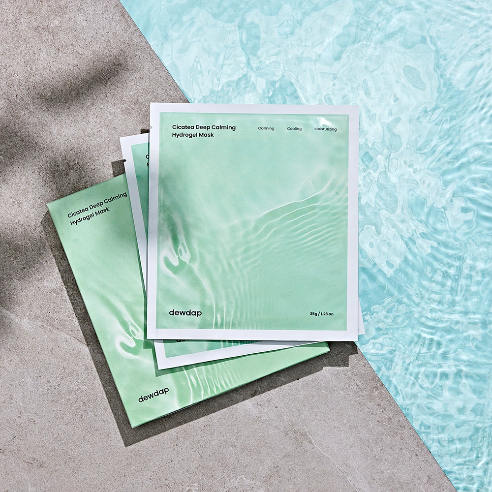 Cicatea Deep Calming Hydrogel Mask, 4ea - Image 4