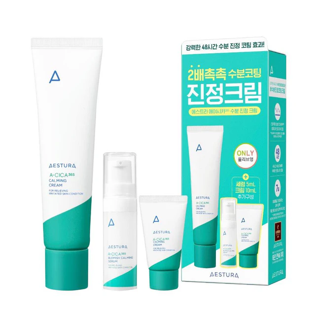 A-Cica365 Moisture Soothing Cream Special Set