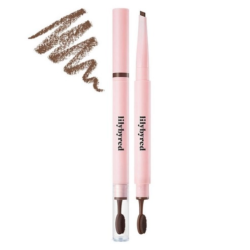 Hard Flat Brow Pencil, 0.17g, 04 Dark Brown, 1pack - Image 1