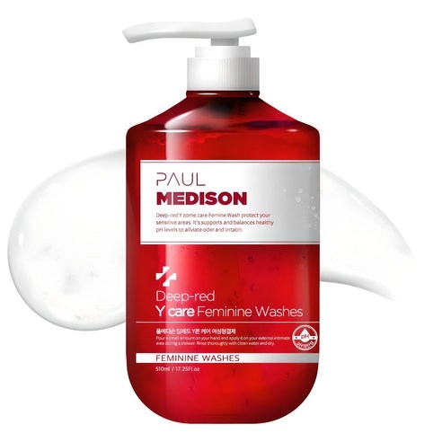 Deep Red Y-Zone Care Feminine Wash