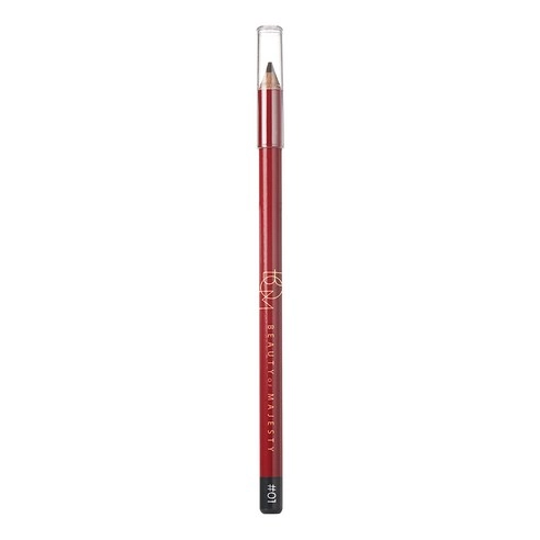 Basic Wood Brow Pencil, 1g, 01 Ebony Gray, 1pack
