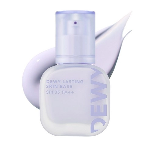 Dewy Lasting Skin Base [SPF35+/PA++], 35ml, 02 Purple, 1pack