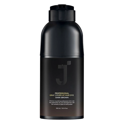 Professional Cover-up Gray Hair Dye, 300ml, Dark Brown, 1pack