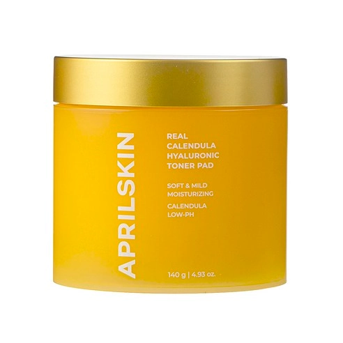 Real Calendula Hyaluronic Toner Pad, 60ea, 1pack