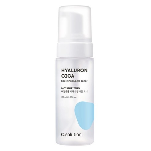 Hyaluron Cica Soothing Bubble Toner, 150ml, 1pack