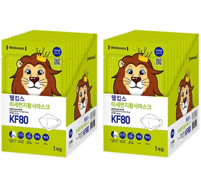 Smart Fine Dust Mask KF80 Large