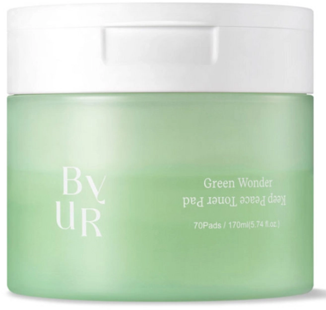 Green Wonder Keep Peace Toner Pad, 70ea, 1pack