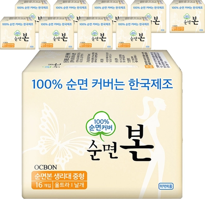 Cottonborn Ultra Slim Wings Medium