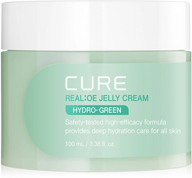 CURE Real Aloe Jelly Cream, 100ml, 1pack - Image 1