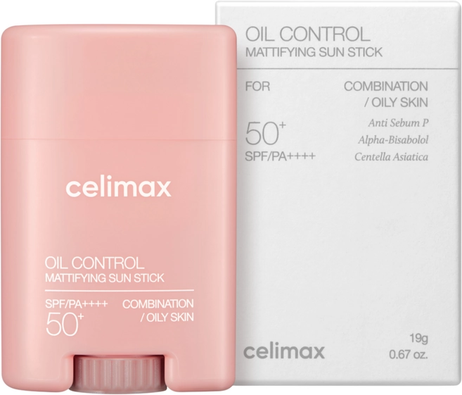 Oil Control Mattifying Sun Stick [SPF50+/PA++++], 19g, 1pack