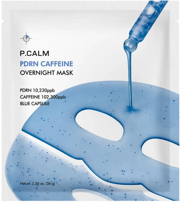 PDRN Caffeine Overnight Mask, 4ea, 1pack