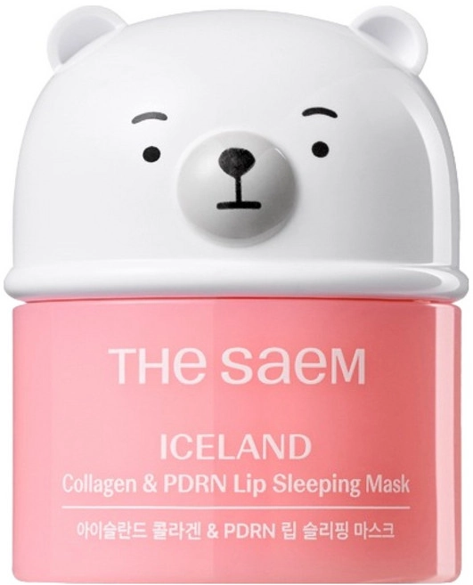 Iceland Collagen & PDRN Lip Sleeping Mask, 13g, 1pack