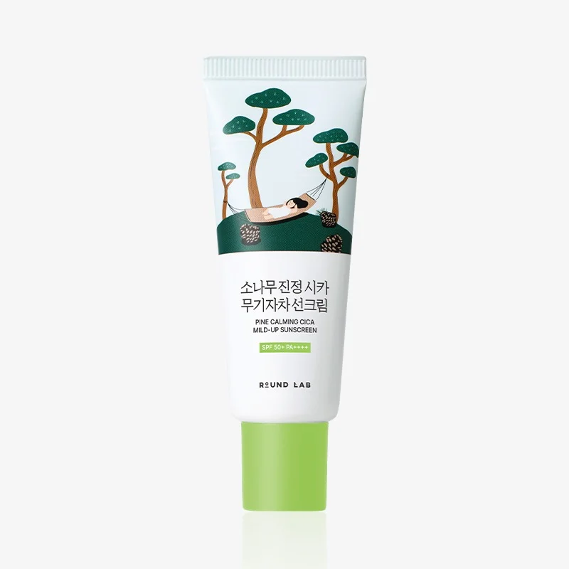 Round Lab Pine Calming Cica Mineral Sunscreen [SPF50+/PA++++], 40ml+40ml
