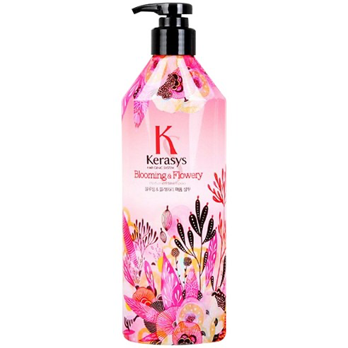Blooming & Flowery Perfume Shampoo, 600ml, 1pack