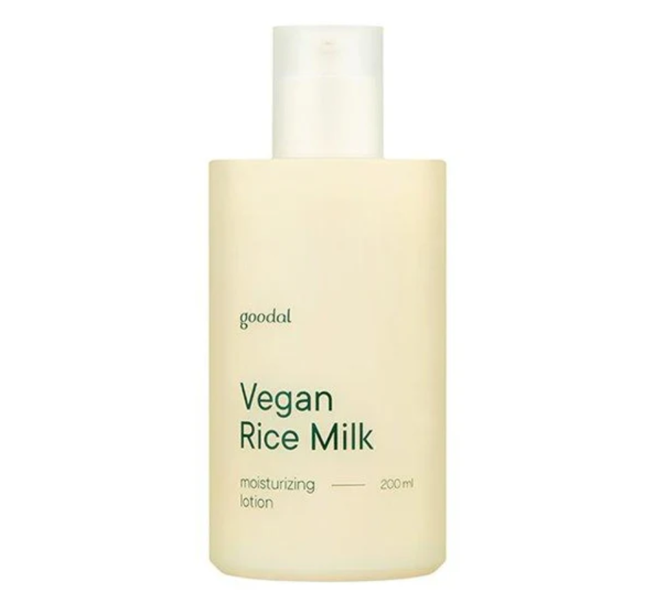 Vegan Rice Milk Moisturizing Lotion, 200ml, 1pack