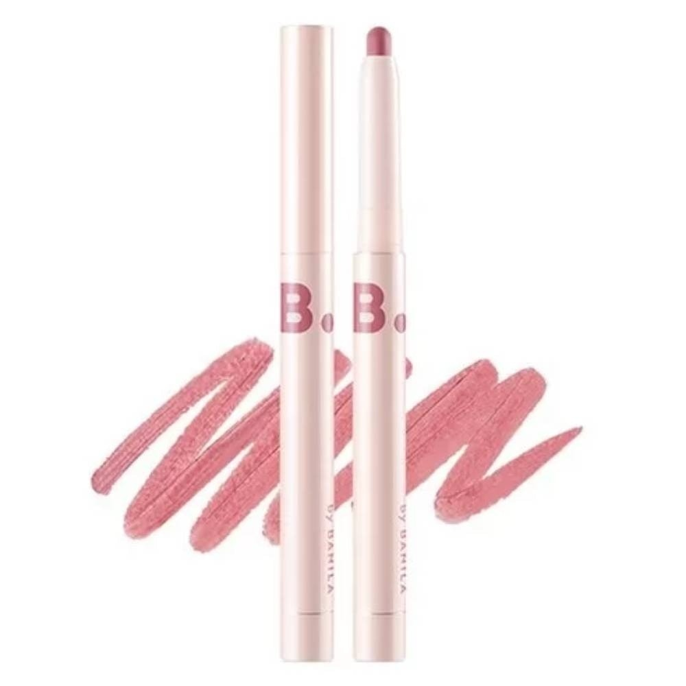 Smudging Lip Pencil, 0.8g, PK02 Pink Chou, 1pack