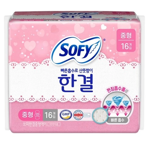 Hangeol Medium Pads, 16ea, 1pack