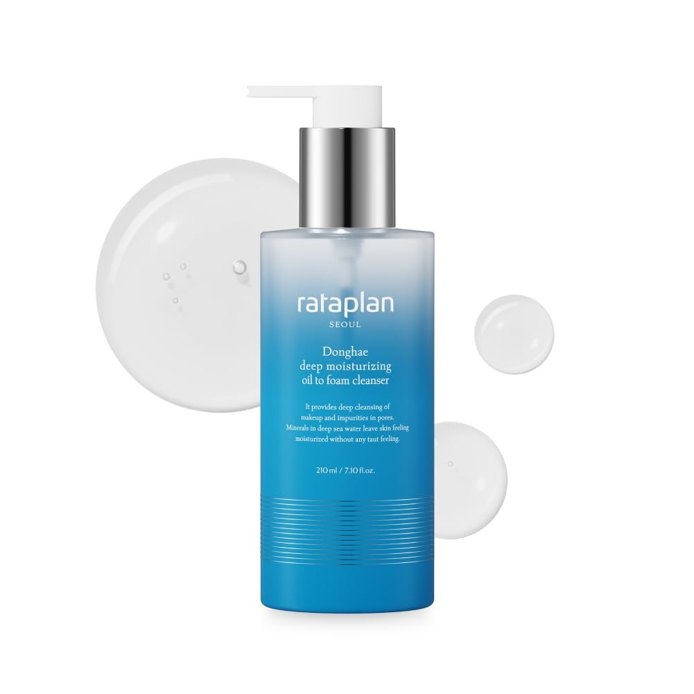 Donghae Deep Moisturizing Oil-to-Foam Cleanser , 210ml, 1pack